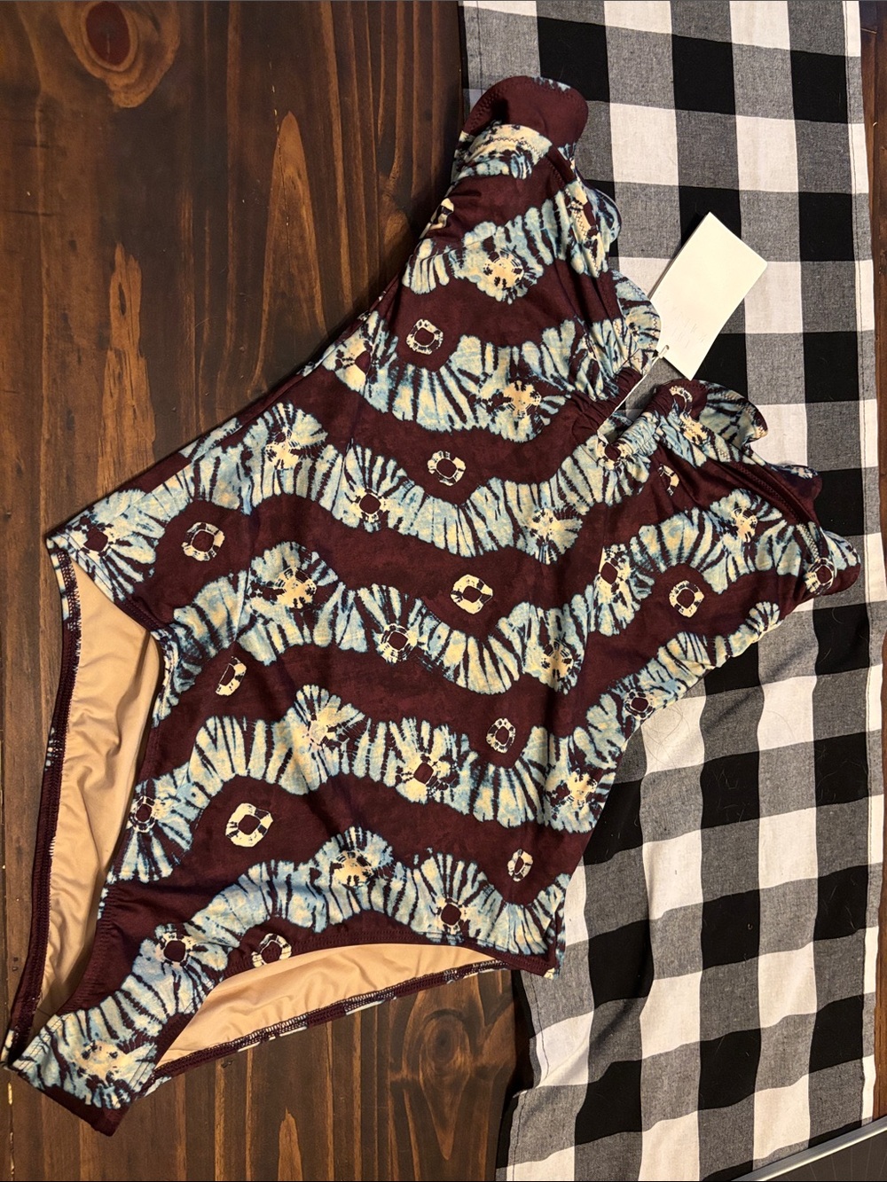 Ulla Johnson Swimsuit menorca maillot strapless large new